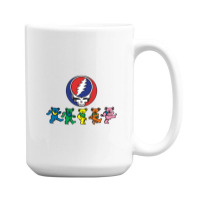 Five Bear Grateful 15 Oz Coffee Mug | Artistshot