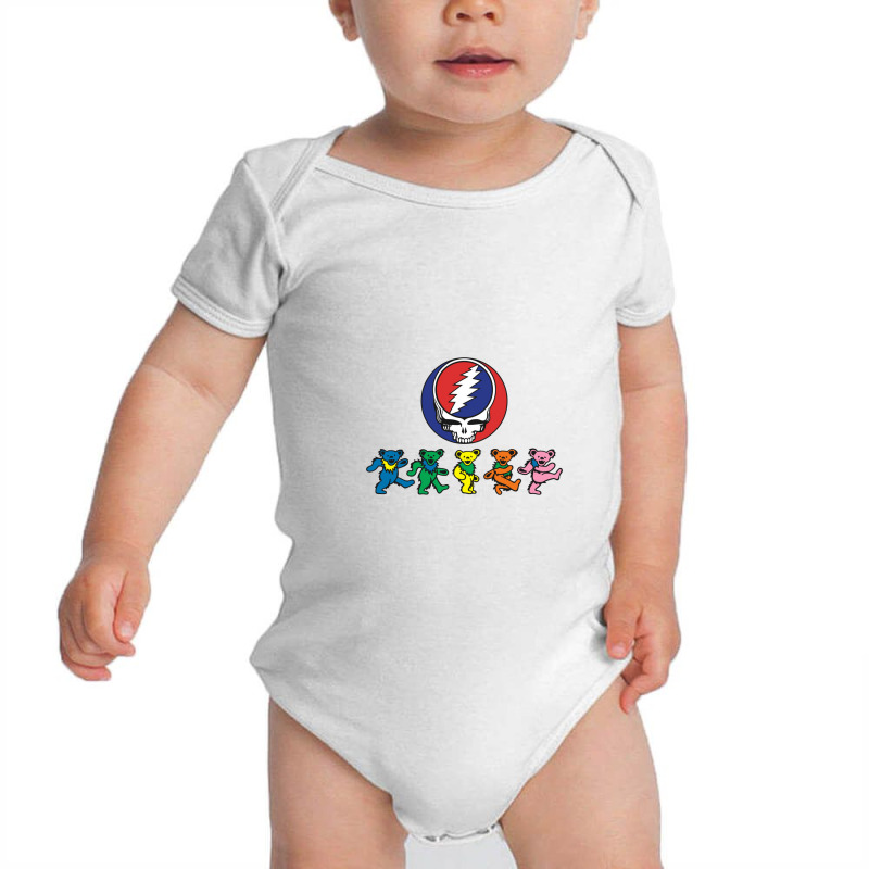 Five Bear Grateful Baby Bodysuit | Artistshot