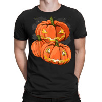 Spooky Halloween Jack O Lantern Costume Scary Pumpkin T-shirt | Artistshot