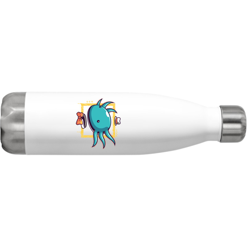 Axolotl Water Bottle, Axolotl Gifts, Stainless Steel Water Bottle