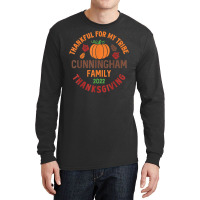 Cunningham Family Thanksgiving 2022   Thankful For My Tribe Long Sleeve Shirts | Artistshot