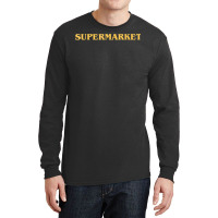 Supermarket Logic T Shirt  Fitted T Shirt Long Sleeve Shirts | Artistshot