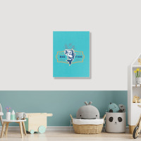 Big Fish Vector Portrait Canvas Print | Artistshot