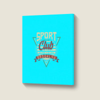 Sport Club No Pain No Gain Portrait Canvas Print | Artistshot