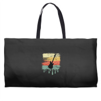 Bass Guitar Vintage Dripping Weekender Totes | Artistshot