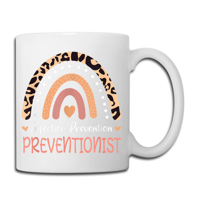 Infection Prevention Preventionist Leopard Rainbow T Shirt Coffee Mug | Artistshot