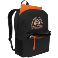 Infection Prevention Preventionist Leopard Rainbow T Shirt Backpack | Artistshot