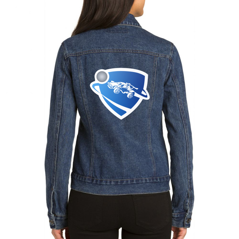 Rocket League Ladies Denim Jacket by boteztore | Artistshot