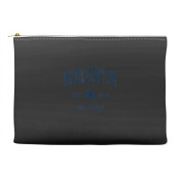 Burlington Wisconsin Wi Vintage Athletic Navy Sports Design Accessory Pouches | Artistshot