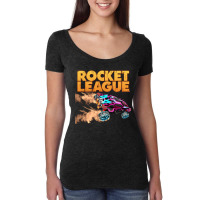 Rocket League Women's Triblend Scoop T-shirt | Artistshot