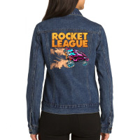 Rocket League Ladies Denim Jacket | Artistshot