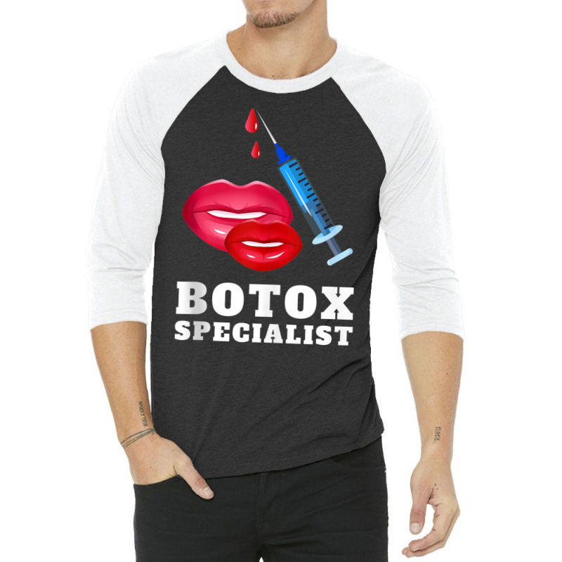 Botox Plastic Surgery And Aesthetic Nurse Injector Surgeon Tank Top 3/4 Sleeve Shirt | Artistshot