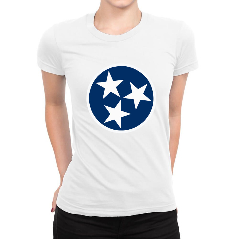 State Of Tennessee Ladies Fitted T-Shirt by cm-arts | Artistshot