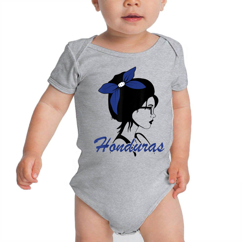 Honduras Girl Honduran Mujer Hondureña Flag T Shirt Baby Bodysuit by cm-arts | Artistshot