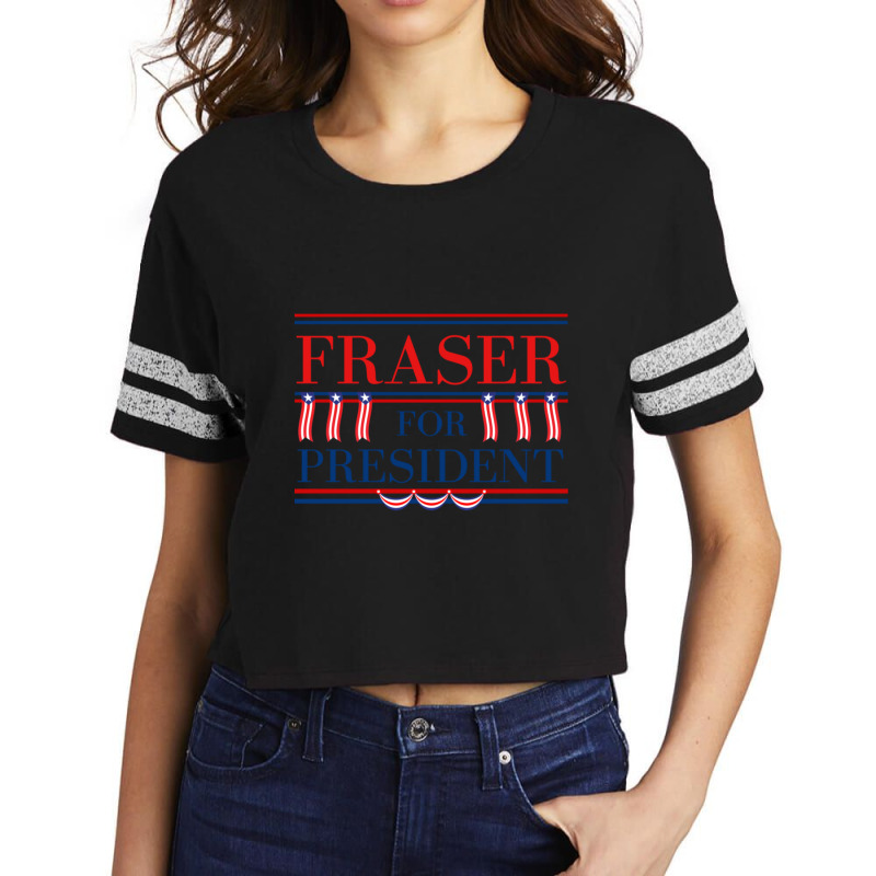 Jamie Fraser For President Scorecard Crop Tee by Kosdapen517 | Artistshot