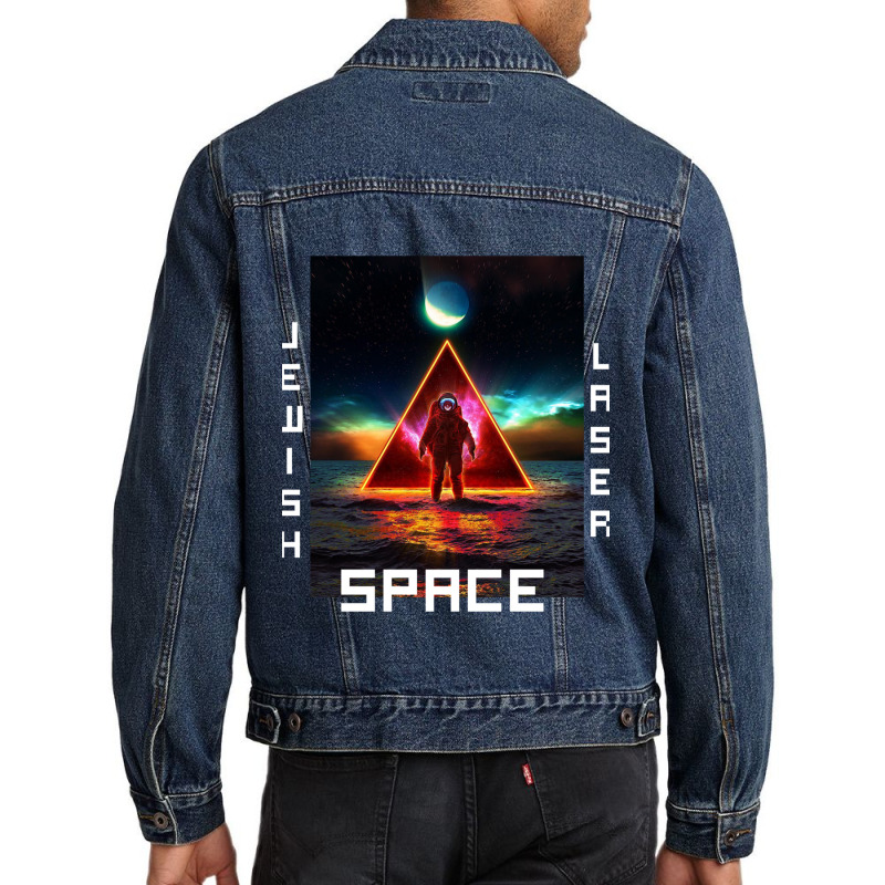 Jewish Space Laser Men Denim Jacket | Artistshot