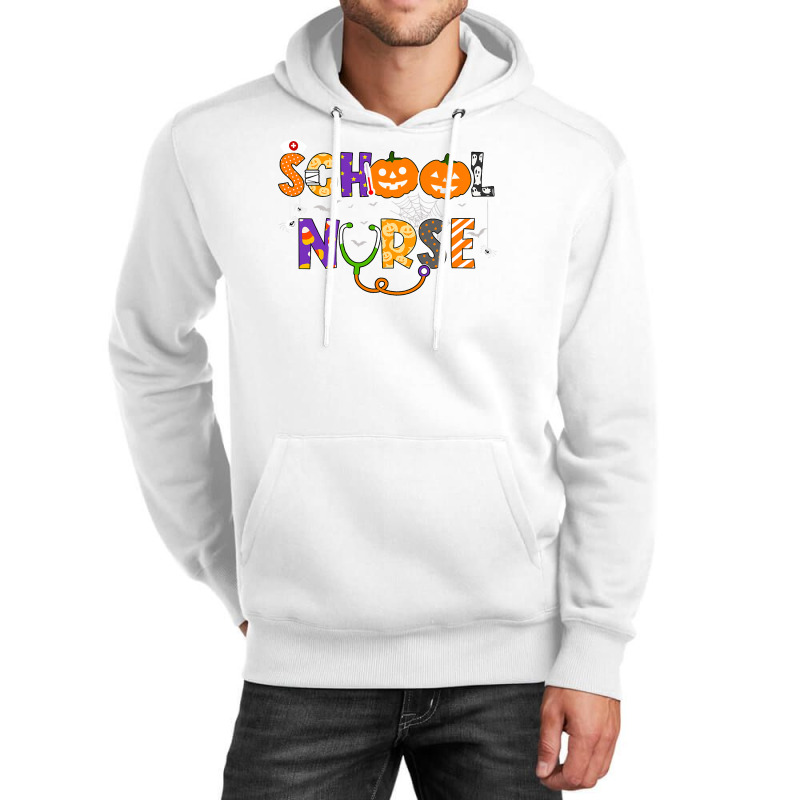 School Nurse Halloween Costume Registered Nurse Life Pumpkin Unisex Hoodie | Artistshot