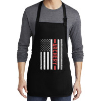 Archery American Flag, Archery American Flag Art, Archery American Fla Medium-length Apron | Artistshot