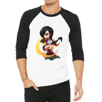 Tifa Cute Chibi Anime Final Fantas 3/4 Sleeve Shirt | Artistshot