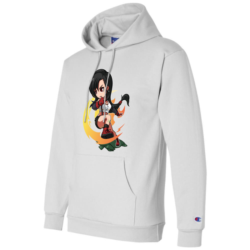 Tifa Cute Chibi Anime Final Fantas Champion Hoodie by ElizabethTDuval | Artistshot