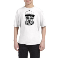 Gas Mask Zombie For Halloween, Spooky, Youth Tee | Artistshot