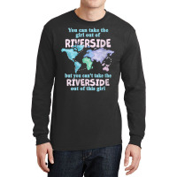 Womens Women From Riverside   Girl From Riverside California V Neck T Long Sleeve Shirts | Artistshot