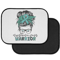 Myasthenia Gravis Warrior Mom Mg Awareness T Shirt Rear Car Mat | Artistshot