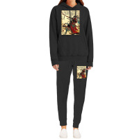 Samurai-warrior-poster-martial-arts-face-mask- Hoodie & Jogger Set | Artistshot