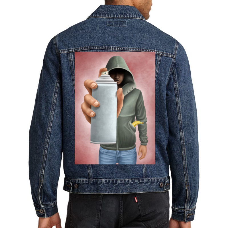 Graph Artist Men Denim Jacket by Kemriban527 | Artistshot