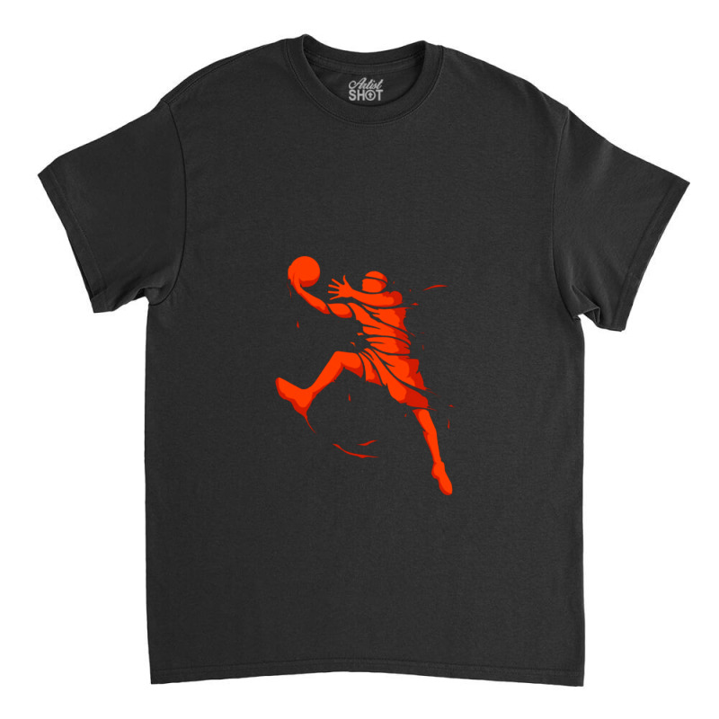 Basketball Player Splash Skill Classic T-shirt | Artistshot