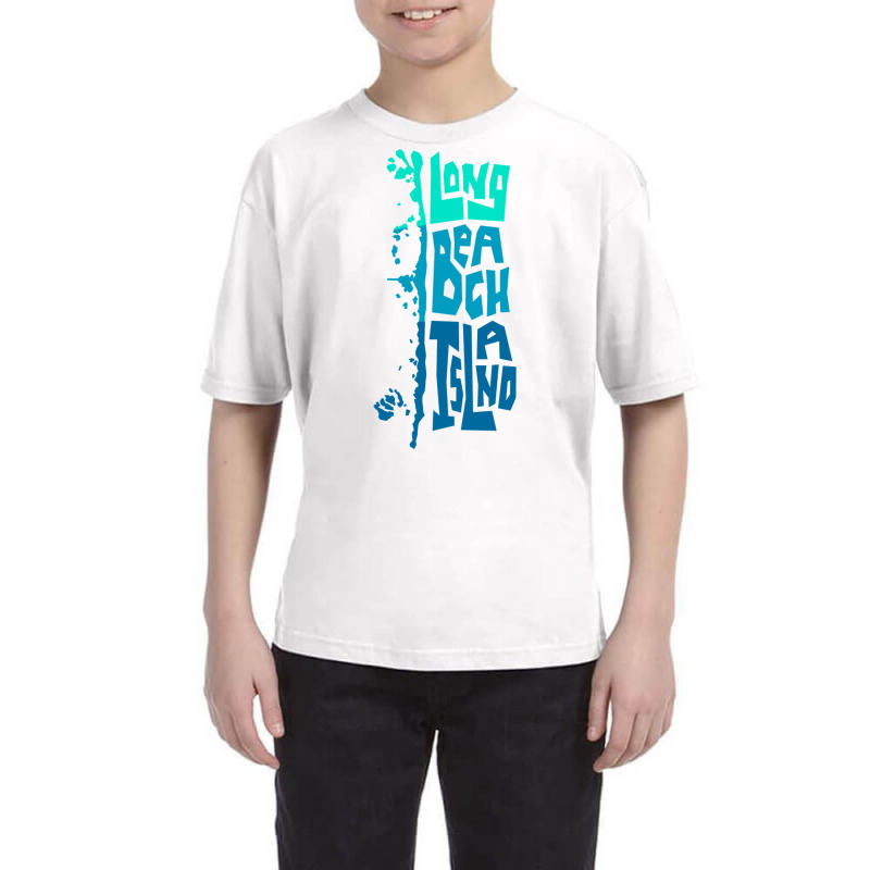 Lbi Long Beach Island New Jersey Shore Island Type Graphic Long Sleeve Youth Tee by cm-arts | Artistshot