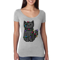 Wrapped Up In Lights Women's Triblend Scoop T-shirt | Artistshot