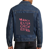 Manchester Orchestra Merch Men Denim Jacket | Artistshot