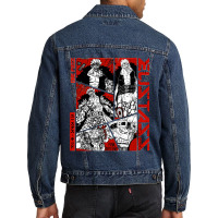 Eustass Kid Manga Panel Men Denim Jacket | Artistshot