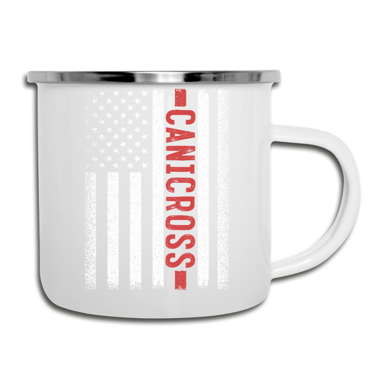 Canicross American Flag, Canicross American Flag Art, Canicross Americ Camper Cup | Artistshot