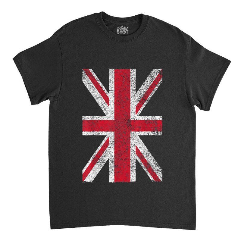 Union Jack Flag United Kingdom Great Britain England Valentine Day Classic T-shirt | Artistshot