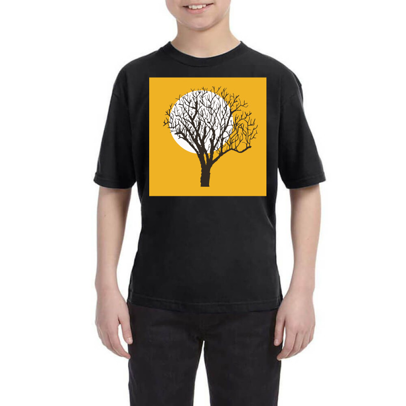 Yellow Minimal Nature, Yellow Minimal Nature Art, Yellow Minimal Natur Youth Tee by SHUYT456 | Artistshot