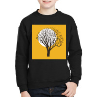 Yellow Minimal Nature, Yellow Minimal Nature Art, Yellow Minimal Natur Youth Sweatshirt | Artistshot