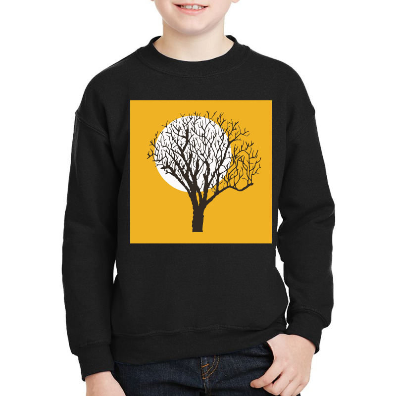 Yellow Minimal Nature, Yellow Minimal Nature Art, Yellow Minimal Natur Youth Sweatshirt by SHUYT456 | Artistshot