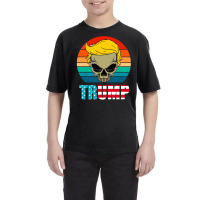 Funny Trump Skull Trump 2020  T Shirt Youth Tee | Artistshot