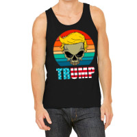 Funny Trump Skull Trump 2020  T Shirt Tank Top | Artistshot