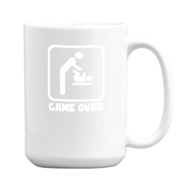 Game Over Daddy Funny 15 Oz Coffee Mug | Artistshot