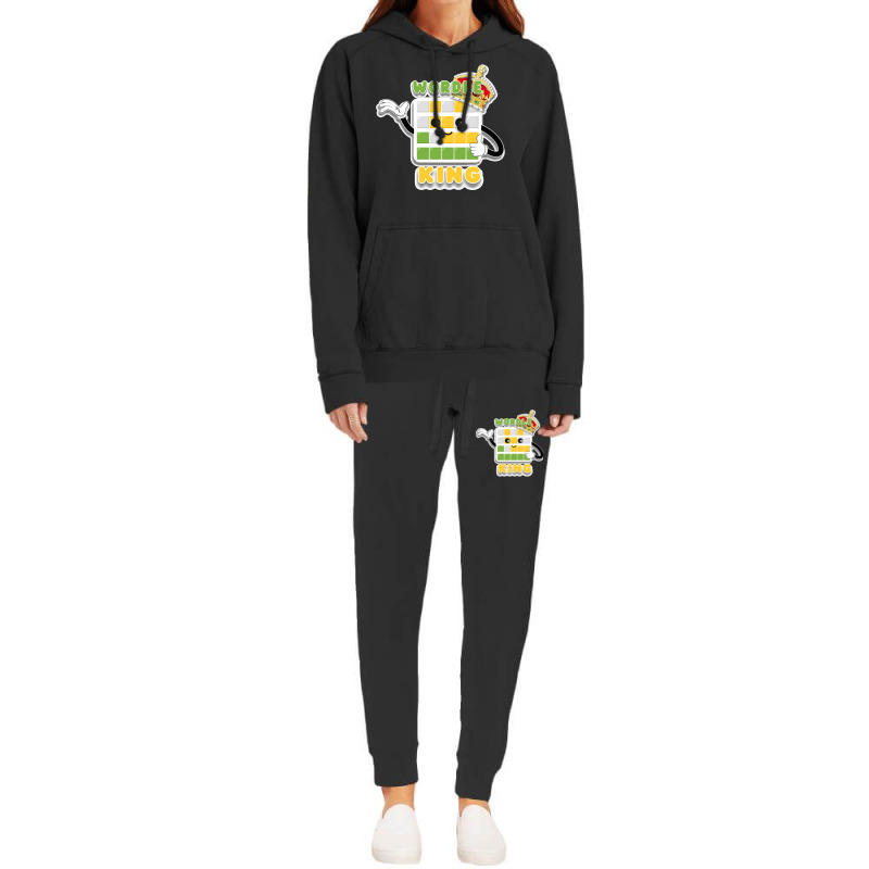 Wordle King Daily Word Game Wordle Kawaii Hoodie & Jogger Set | Artistshot