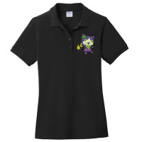 Grape Jibanyan Ladies Polo Shirt | Artistshot