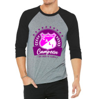 Cali Campeón   T Shirt 3/4 Sleeve Shirt | Artistshot