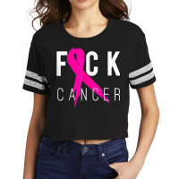 Fuck Cancer Scorecard Crop Tee | Artistshot