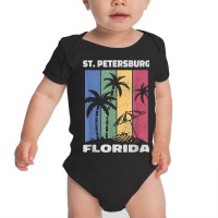 St. Petersburg Souvenir   Florida Reminder Baby Bodysuit | Artistshot