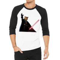 Darth Vader Cat 3/4 Sleeve Shirt | Artistshot