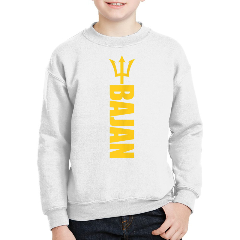 Graphic Bajan Tridents Apparel Vertical Flag Of Barbados Tank Top Youth Sweatshirt | Artistshot