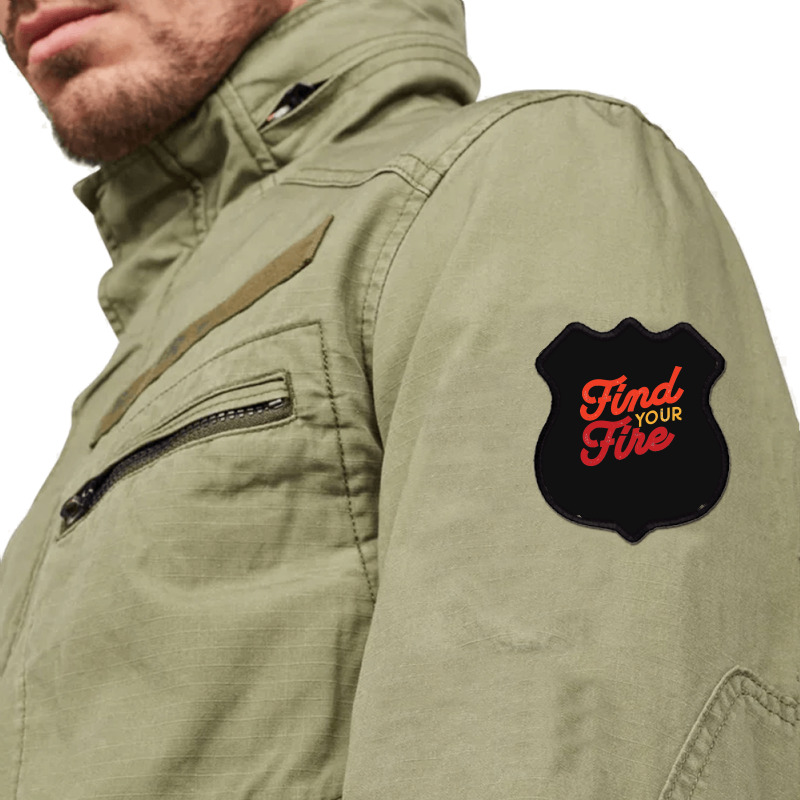 Find Your Fire Classic Shield Patch | Artistshot